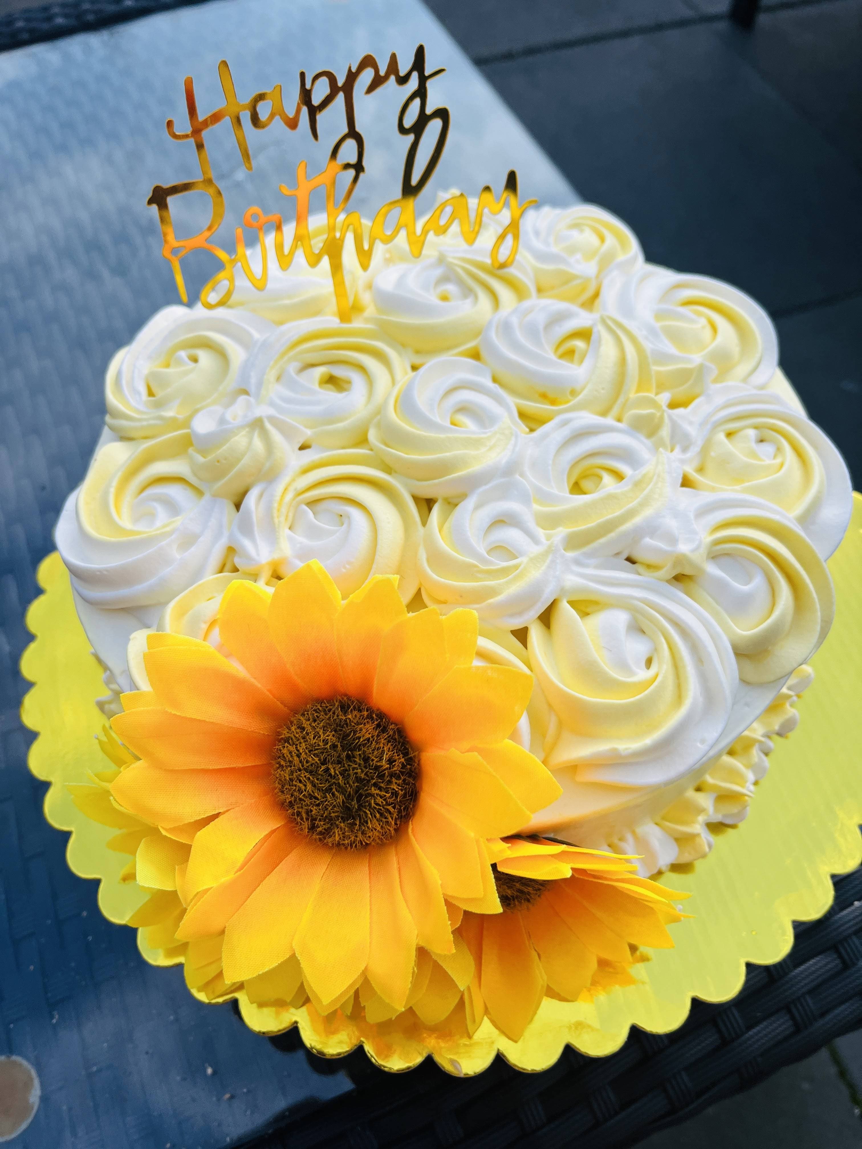 Sunflower Cake