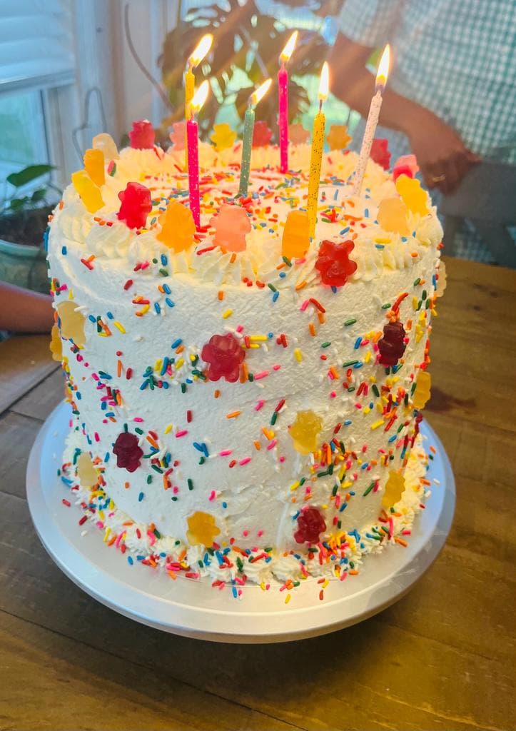 Gummy Birthday Cake